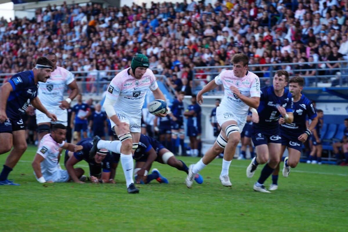 Alban Placines a inscrit un essai face à Colomiers (©Stade Toulousain)